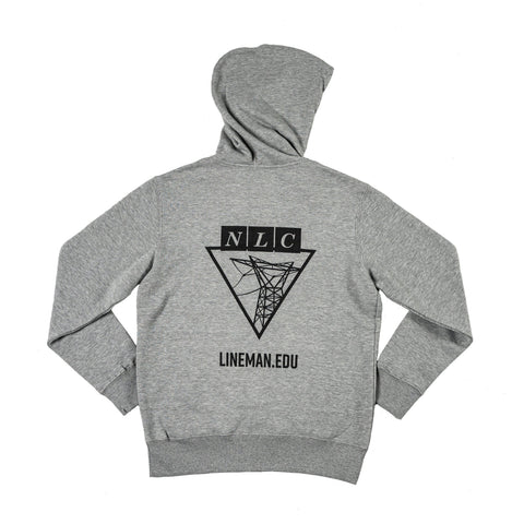 Online Sweatshirt Hoodie Zip Up NLC Logo
