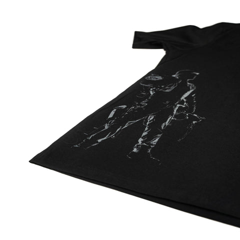 Online - T Shirt Lineman Silhouette Short Sleeved