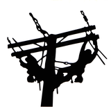 Online - Sticker Vinyl Lineman Window