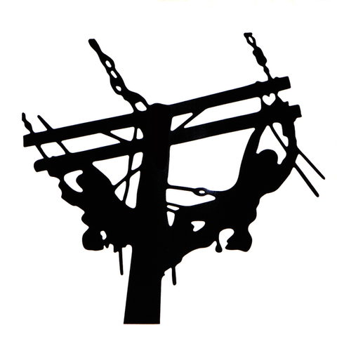 Online - Sticker Vinyl Lineman Window